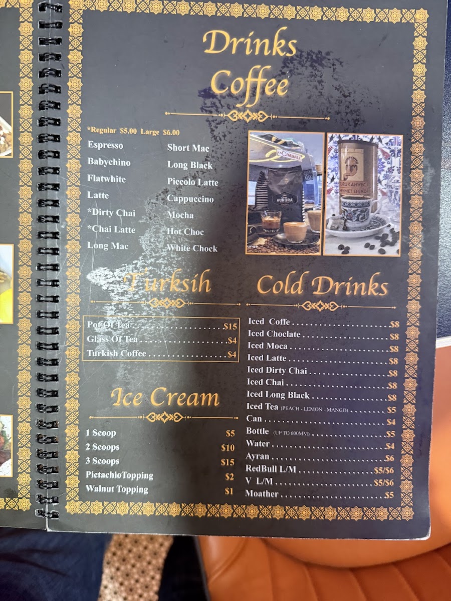 Menu Kuzu Turkish Resturant & Shisha Lounge-10