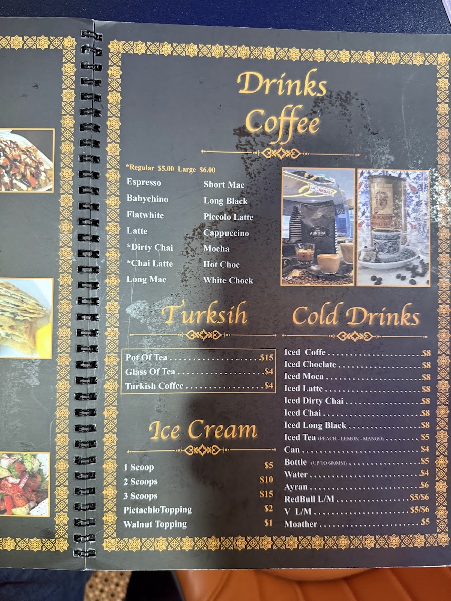 Menu Kuzu Turkish Resturant & Shisha Lounge-4