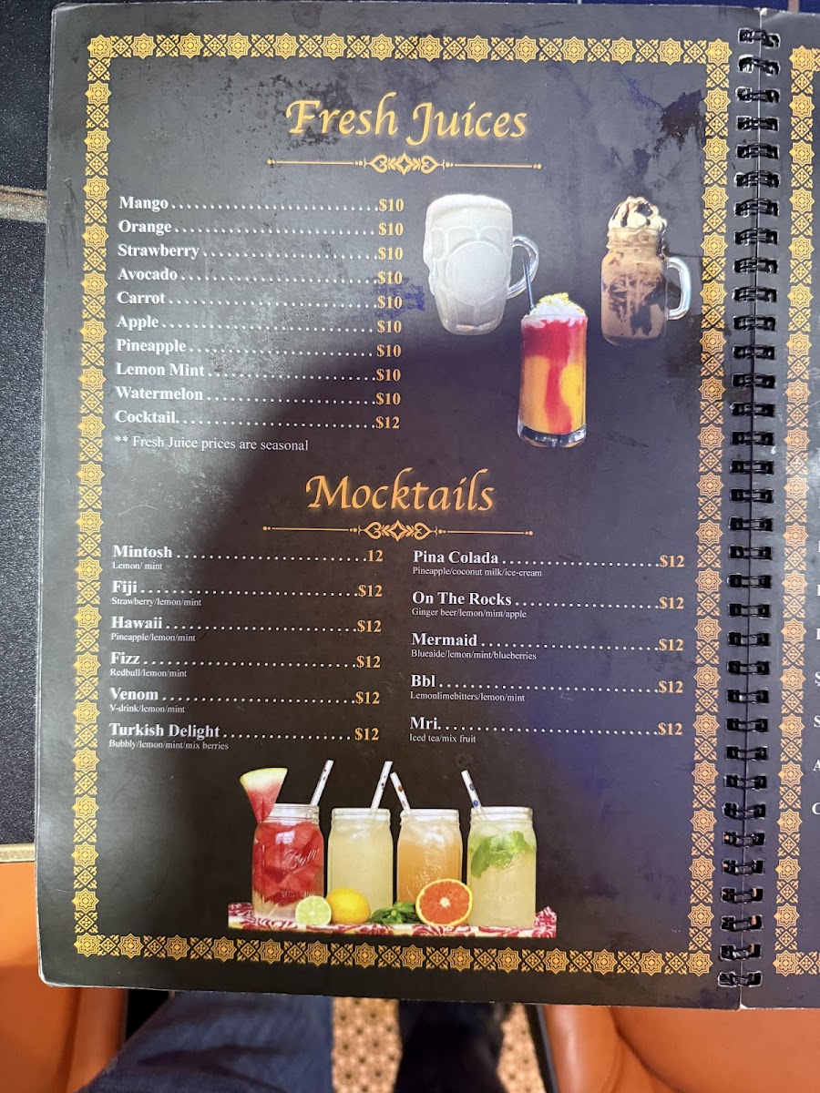 Menu Kuzu Turkish Resturant & Shisha Lounge-6