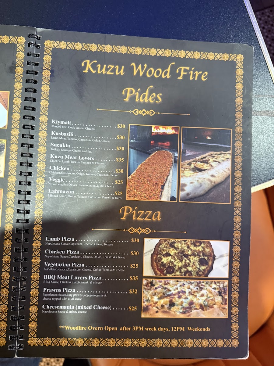Menu Kuzu Turkish Resturant & Shisha Lounge-7