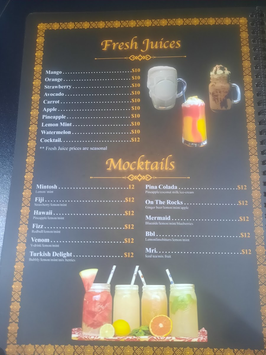 Menu Kuzu Turkish Resturant & Shisha Lounge-9